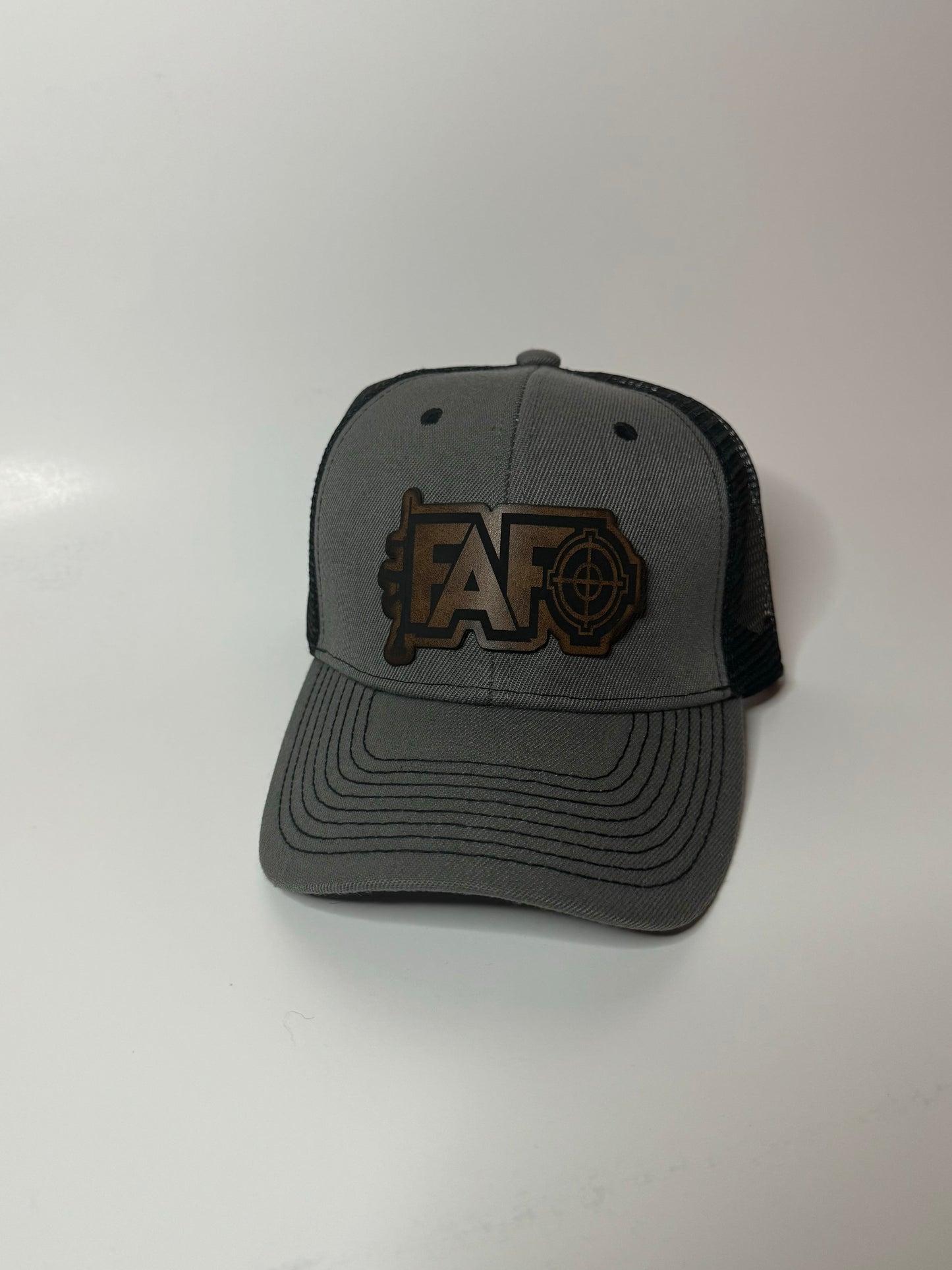 FAFO Cheap Hat Gray/Black